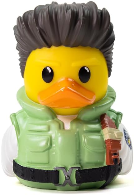 TUBBZ Boxed Edition Chris Redfield Collectible Vinyl Rubber Duck Figure - Official Resident Evil Merchandise - Horror TV, Movies & Video Games