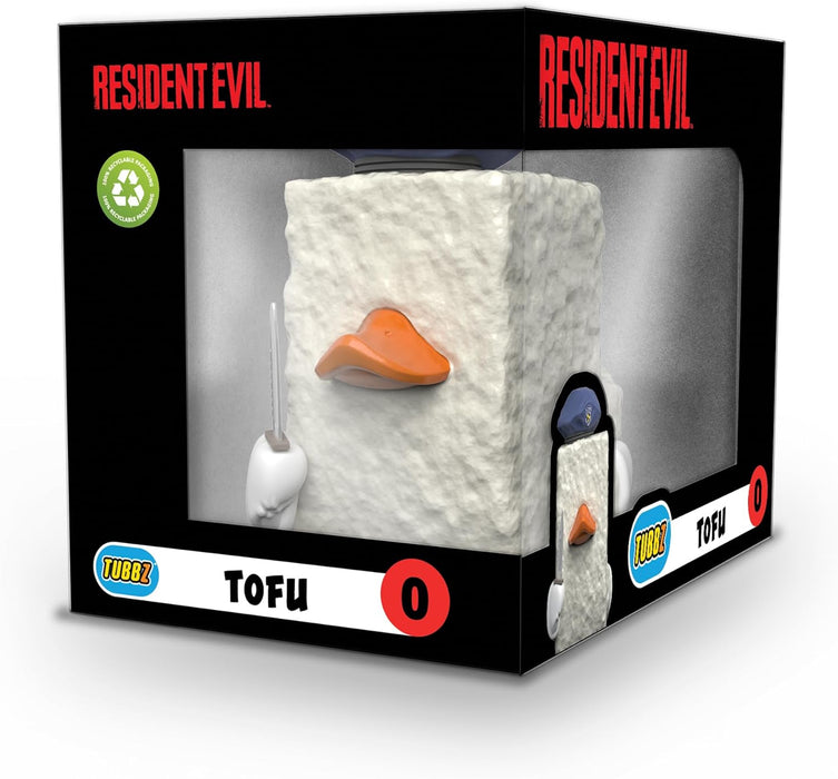 TUBBZ Boxed Edition Tofu Collectible Vinyl Rubber Duck Figure - Official Resident Evil Merchandise - Horror TV, Movies & Video Games