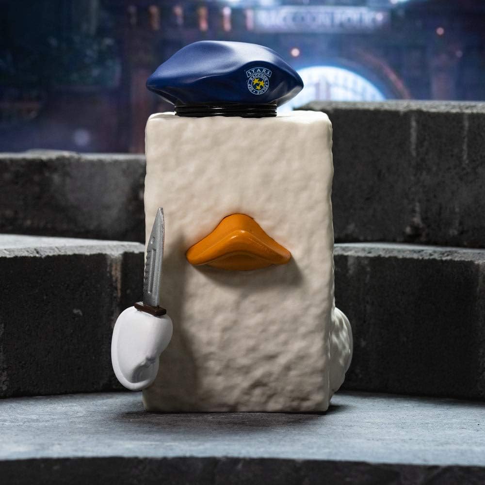 TUBBZ Boxed Edition Tofu Collectible Vinyl Rubber Duck Figure - Official Resident Evil Merchandise - Horror TV, Movies & Video Games