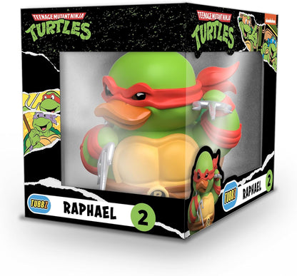 TUBBZ Boxed Edition Raphael Collectible Vinyl Rubber Duck Figure - Official Teenage Mutant Ninja Turtles Merchandise - Action Video Games, TV & Movies
