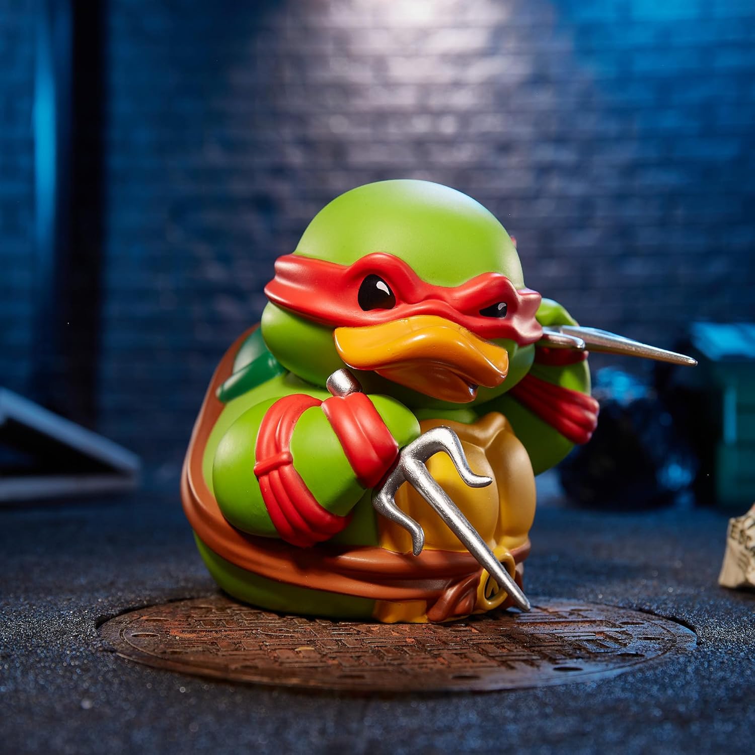 TUBBZ Boxed Edition Raphael Collectible Vinyl Rubber Duck Figure - Official Teenage Mutant Ninja Turtles Merchandise - Action Video Games, TV & Movies
