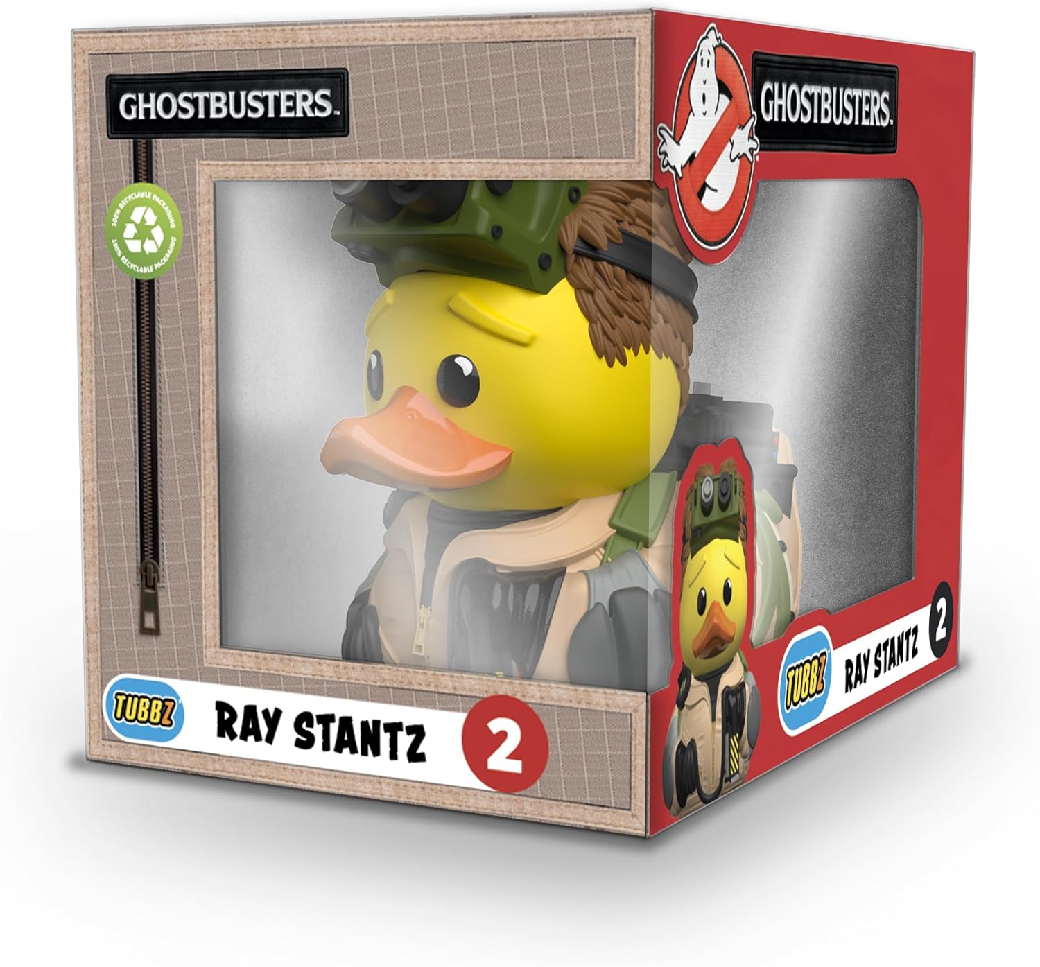 TUBBZ Eco: Ghostbusters - Ray Stantz Cosplaying Rubber Duck Vinyl Figure