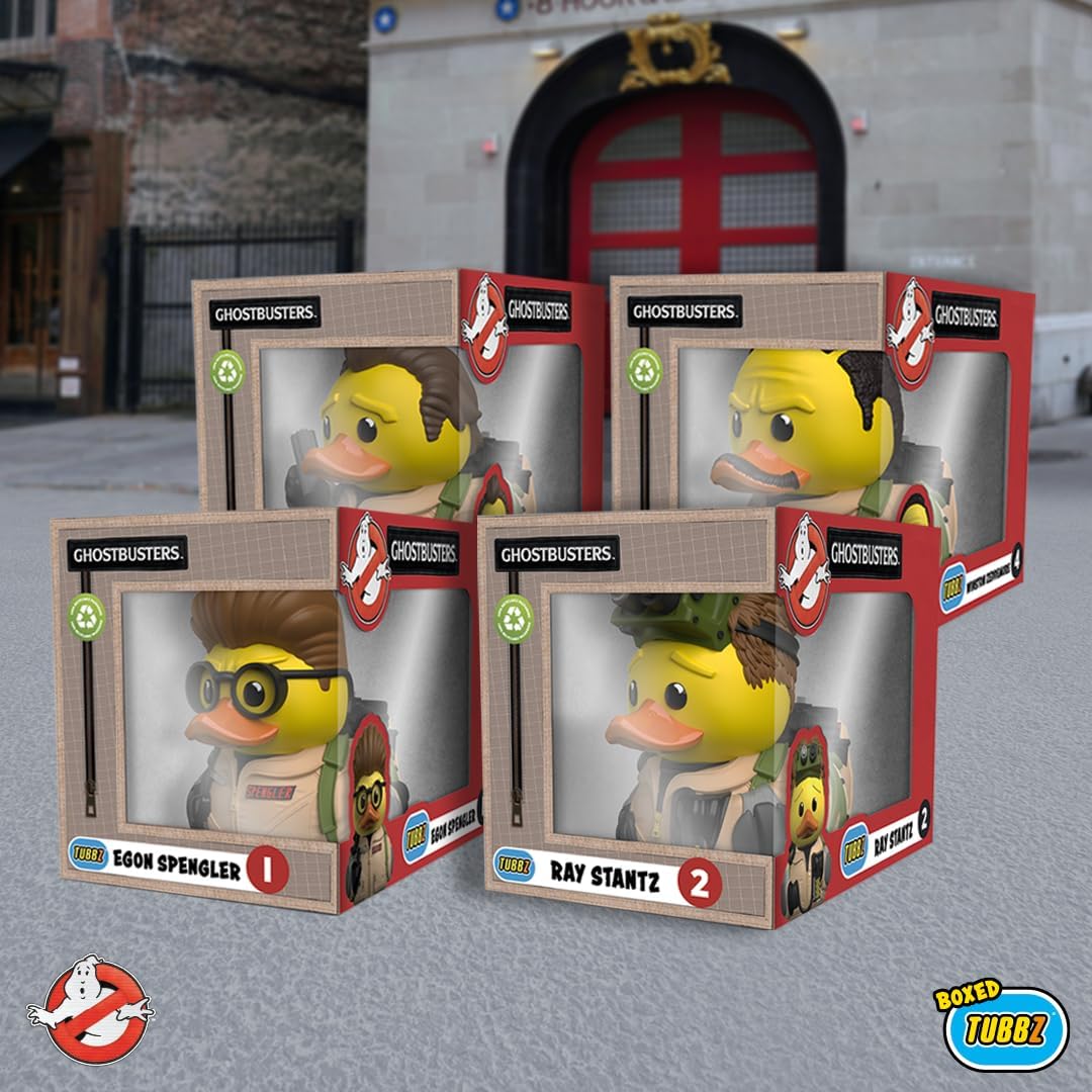 TUBBZ Eco: Ghostbusters - Ray Stantz Cosplaying Rubber Duck Vinyl Figure