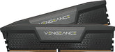 CORSAIR VENGEANCE DDR5 RAM 32GB (2x16GB) 6000MHz CL30 Intel XMP iCUE Compatible Computer Memory - Black (CMK32GX5M2B6000C30) 32GB (2x16GB) Black