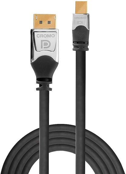 LINDY 3m CROMO Mini DisplayPort to DisplayPort Cable Cromo 3m