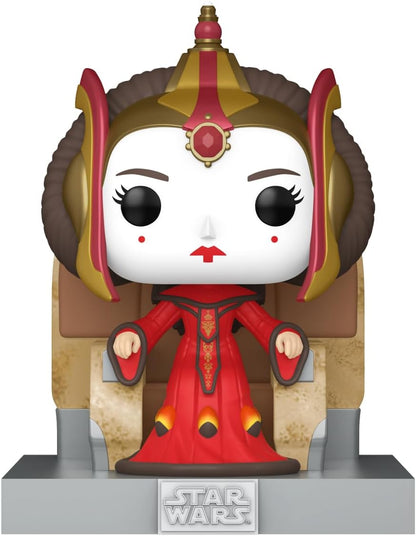 Funko POP! Deluxe: Star Wars Episode 1 The Phantom Menace Anniversary - Padmé Amidala on Throne - Collectable Vinyl Figure - Gift Idea - Official Merchandise - Toys for Kids & Adults - Movies Fans