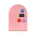 Kikkerland Inkerie Pink Magnetic Memo Board