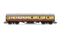 Hornby TT, TT4038A, BR 57' Brake Third, M5598M-Era 4, Railway, Rolling Stock-Coaches, Red & Cream, One Size