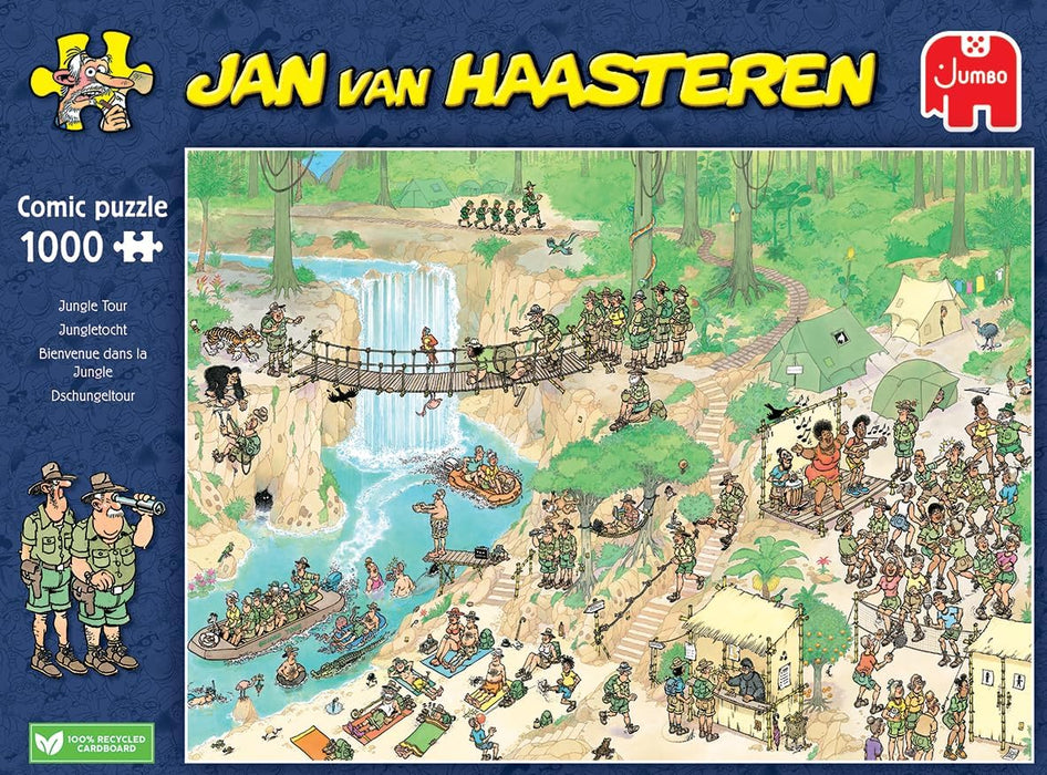 Jan van Haasteren - NK Championship TBD - 1000 Teile: Dschungeltour
