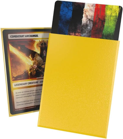 Ultimate Guard Cortex Matte Sleeves Standard Size (100) (66x91mm), Farbe:Gelb