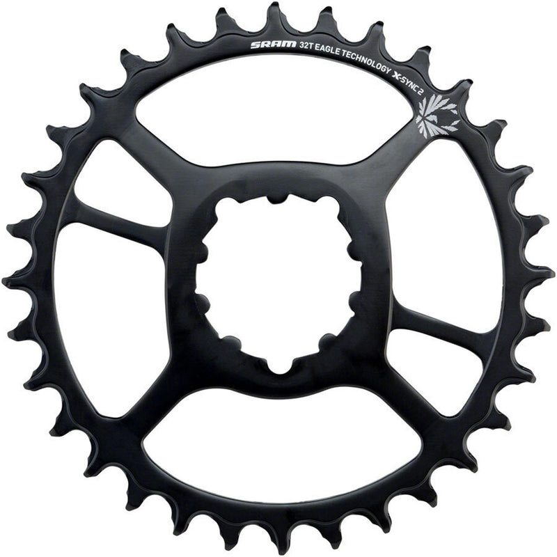 SRAM Chain Ring X-Sync 2 Steel Direct Mount 3mm Offset Boost Eagle Black 32T