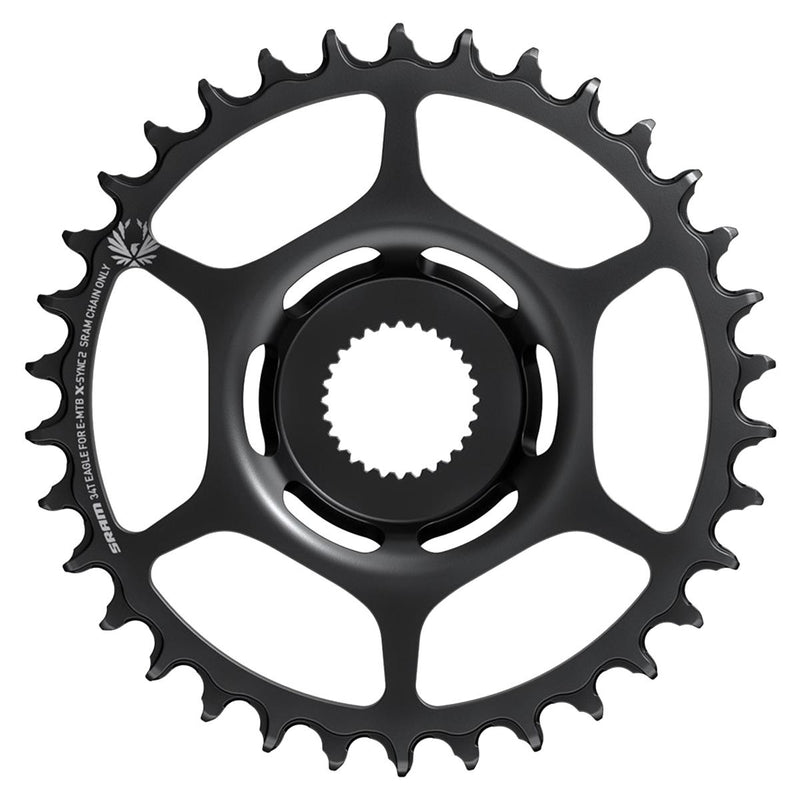SRAM Chain Ring X-Sync 2 36T Steel Eagle Bosch Gen4 Direct Mount B148 Black 36T