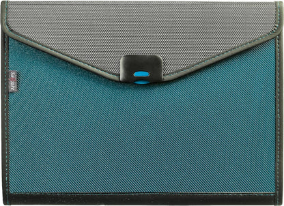 Snopake A4 Zeon Turquoise 6-Part Expanding Organiser