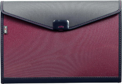Snopake Foolscap/A4+ Zeon Ruby 13-Part Expanding Organiser