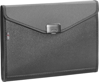 Snopake Zeon 15894 - Organizador expandible (13 partes, tamaño A4, color carbón