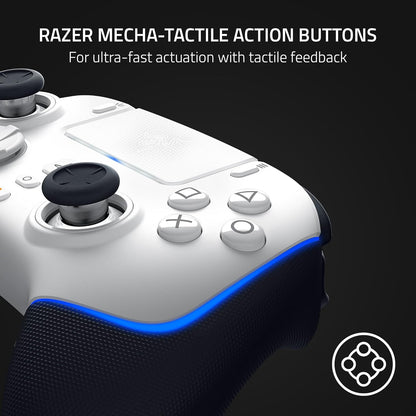Razer Wolverine V2 Pro - Wireless Pro Gaming Controller for PS5 Consoles and PC (HyperSpeed Wireless, Mecha-Tactile Action Buttons, 8-Way Microswitch D-Pad, HyperTrigger) Mercury