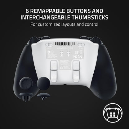 Razer Wolverine V2 Pro - Wireless Pro Gaming Controller for PS5 Consoles and PC (HyperSpeed Wireless, Mecha-Tactile Action Buttons, 8-Way Microswitch D-Pad, HyperTrigger) Mercury