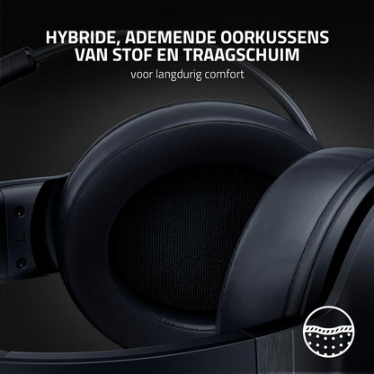 Razer Kraken V3 X USB - Wired USB Gaming Headset (ultra-lightweight at 285g, TriForce 40 mm drivers, HyperClear Cardioid Microphone, 7.1 surround sound, Chroma RGB