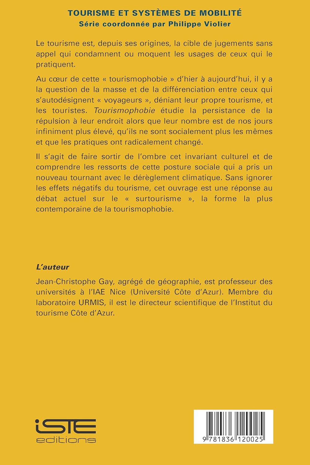 Tourismophobie: Du Tourisme de Masse Au Surtourisme