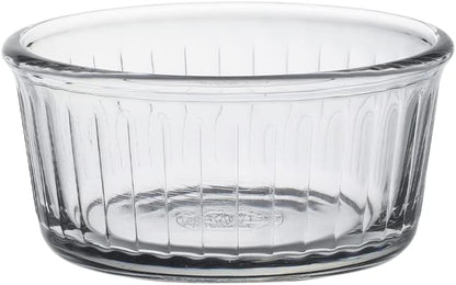 Duralex Set of 4 Clear Ramekins, 8.5cm