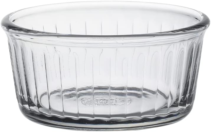 Duralex Set of 4 Clear Ramekins, 8.5cm