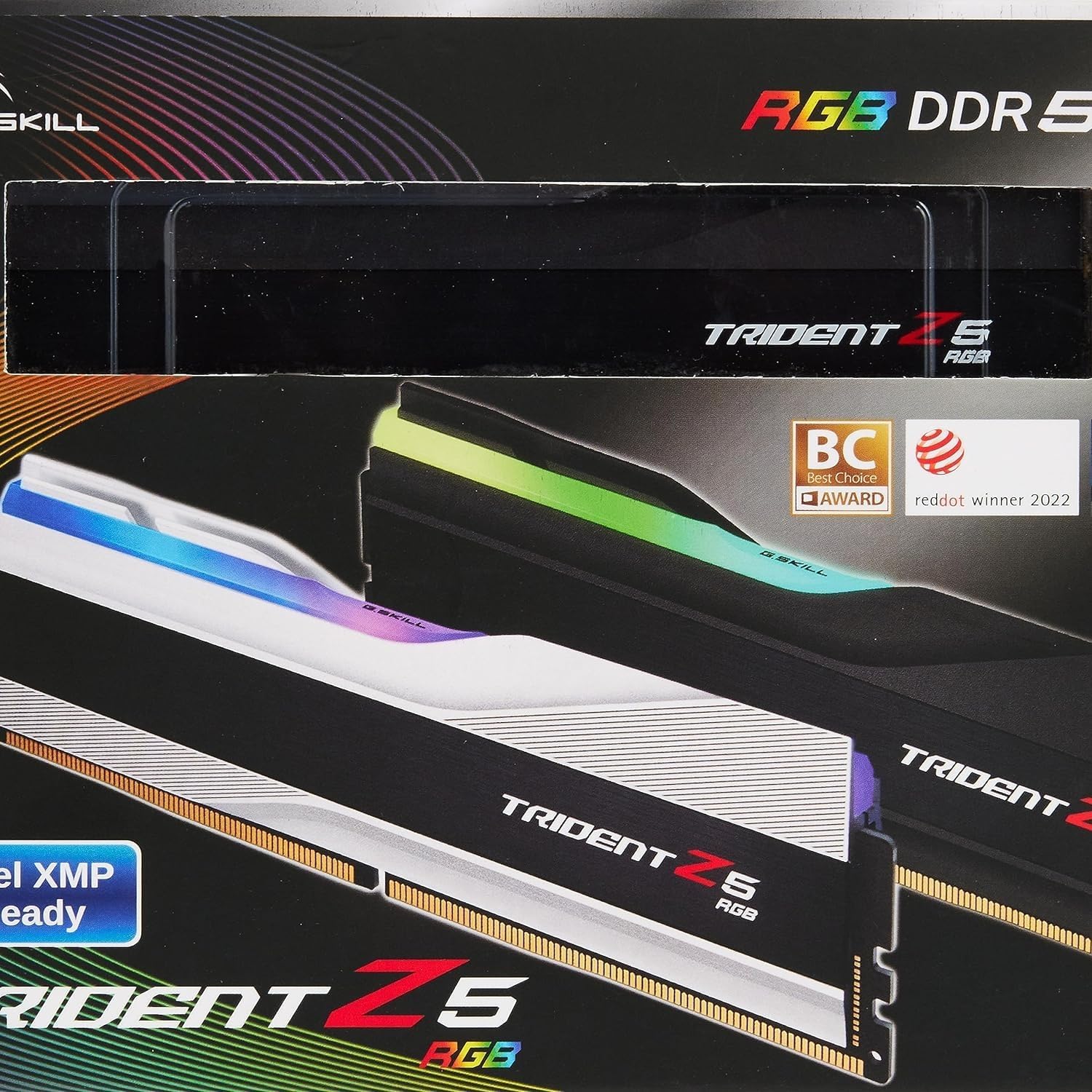 G.SKILL RAM F5-6000J4040F16GX2-TZ5RK DDR5 32GB PC 6000 CL40, Black