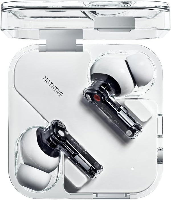 Nothing Ear wireless ear buds with ChatGPT integration, Hi-Res Audio, Smart Active Noise Cancelling, Advanced equalizer and up to 40.5 hours of listening time