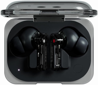 Nothing Ear (a) wireless ear buds with ChatGPT integration, Active Noise Cancelling, Bass Enhance Algorithm and up to 42.5 hours of listening time