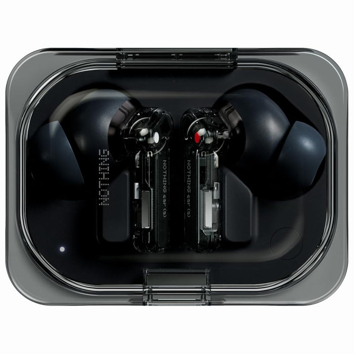 Nothing Ear (a) wireless ear buds with ChatGPT integration, Active Noise Cancelling, Bass Enhance Algorithm and up to 42.5 hours of listening time