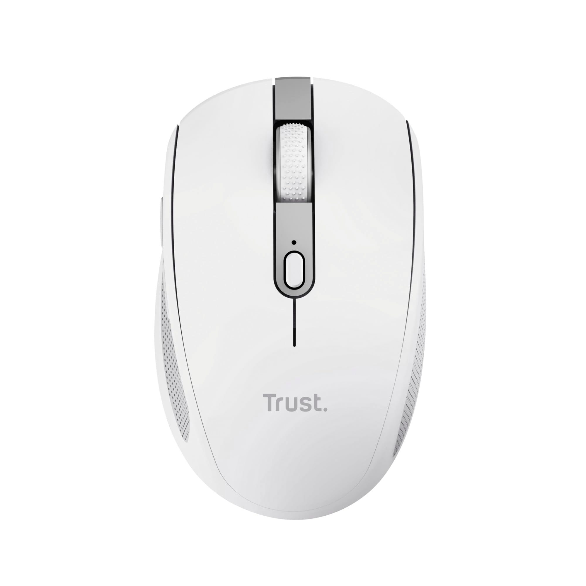 Trust Ozaa Silent Wireless Mouse Bluetooth + 2.4GHz, Compact Multidevice Mouse, 60% Recycled Plastics, Rechargeable Bluetooth Mouse for Laptop PC Computer Windows Android Mac