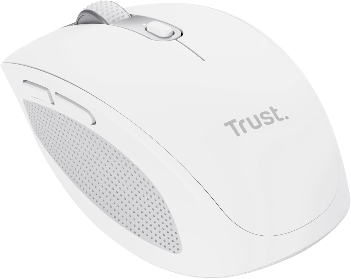 Trust Ozaa Silent Wireless Mouse Bluetooth + 2.4GHz, Compact Multidevice Mouse, 60% Recycled Plastics, Rechargeable Bluetooth Mouse for Laptop PC Computer Windows Android Mac