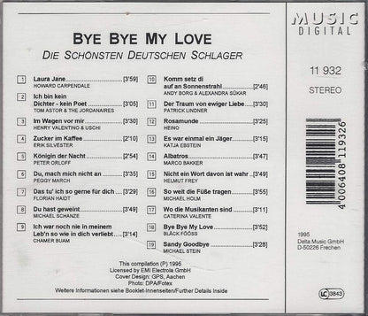 Bye Bye Bye My Love - Die schönsten Deutschen Schlager