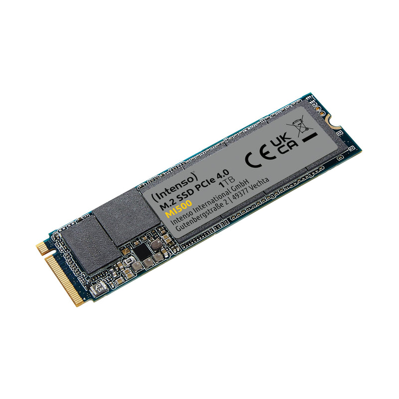 Intenso MI500 1TB NVMe SSD, M.2 Internal SSD, PCIe 4.0 Gen4x4, 5300MB/s Read, 4500MB/s Write, Solid State Drive, 1TB