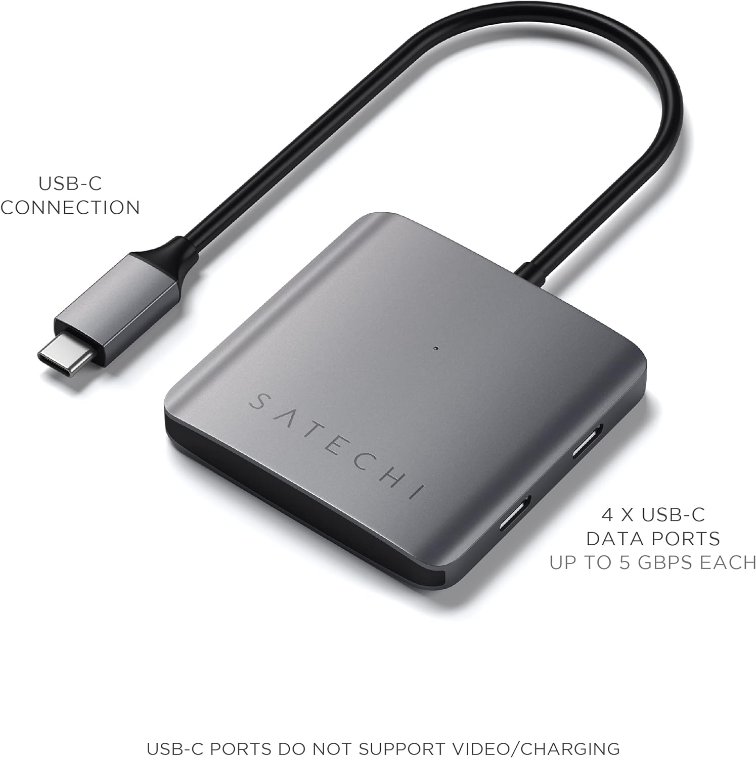 Satechi Aluminum 4 Port Usb-C Hub