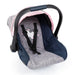 Bayer Design-67927AA Animales Silla de Coche para muñecas, Color Gris, Azul, Rosa, M (67927AA