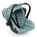 Bayer Design 67958AA autostoeltje voor poppen, nordic green, sterren