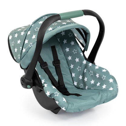 Bayer Design 67958AA autostoeltje voor poppen, nordic green, sterren