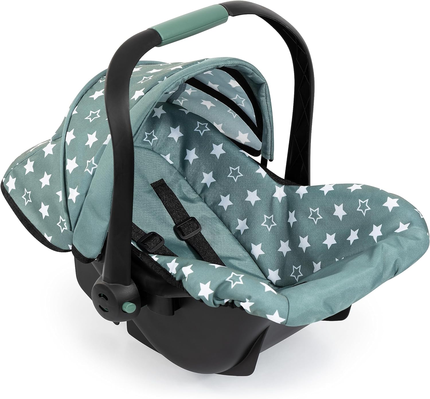 Bayer Design 67958AA autostoeltje voor poppen, nordic green, sterren