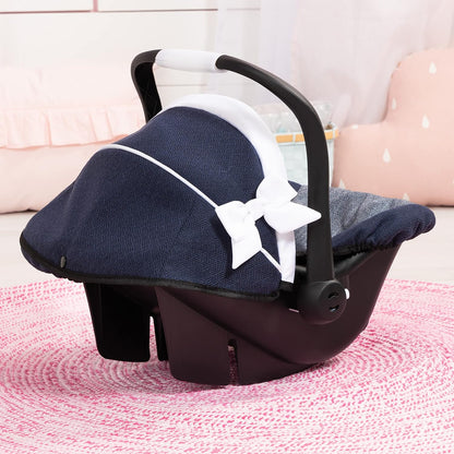 Bayer Design 67981AA autostoeltje voor poppen, blauw, klassiek