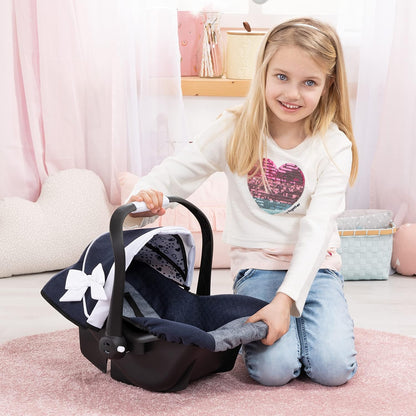 Bayer Design 67981AA autostoeltje voor poppen, blauw, klassiek