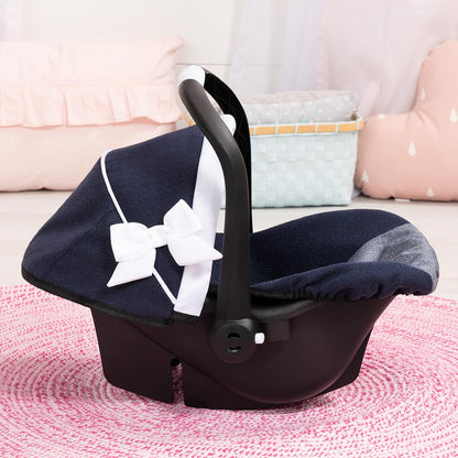 Bayer Design 67981AA autostoeltje voor poppen, blauw, klassiek