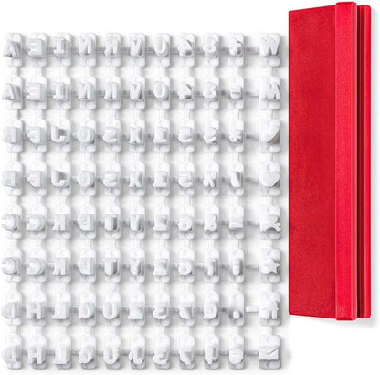 STAEDTLER 8700 09 FIMO Stamp Kit - 88 Characters incl. Letters, Numbers & Special Characters (Pack of 1