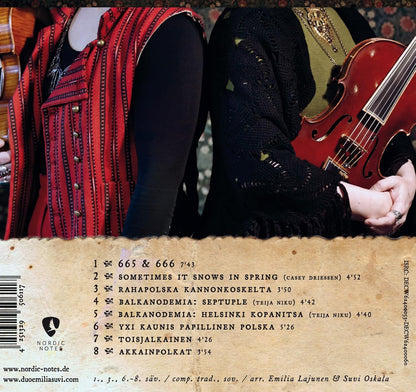Duo Emilia Lajunen & Suvin Oskala-Toisjalkainen