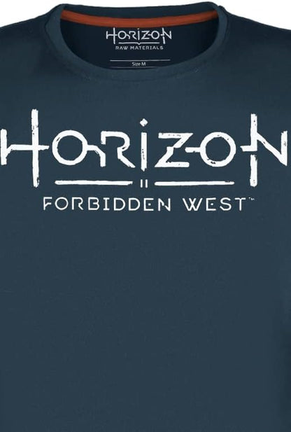 Horizon Forbidden West: Logo Blue (T-Shirt Unisex Tg. L)