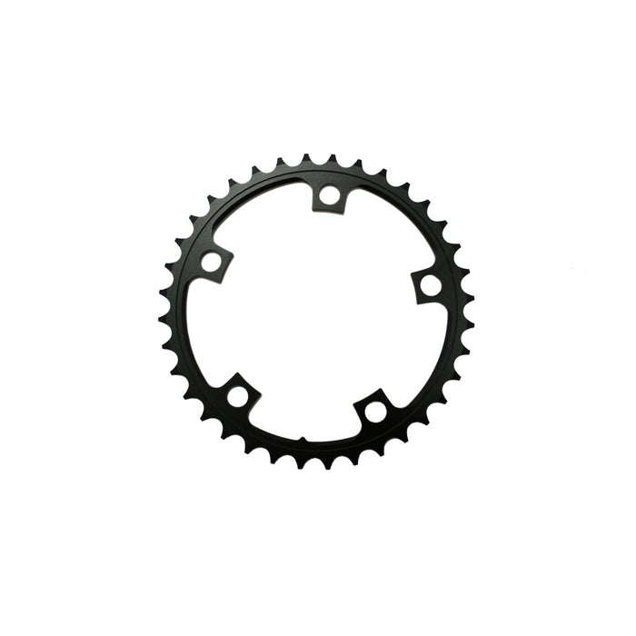 SRAM Chainring Road, 34t 5 Bolt 110 mm BCD Alum (50 -34) - Black, 3 mm
