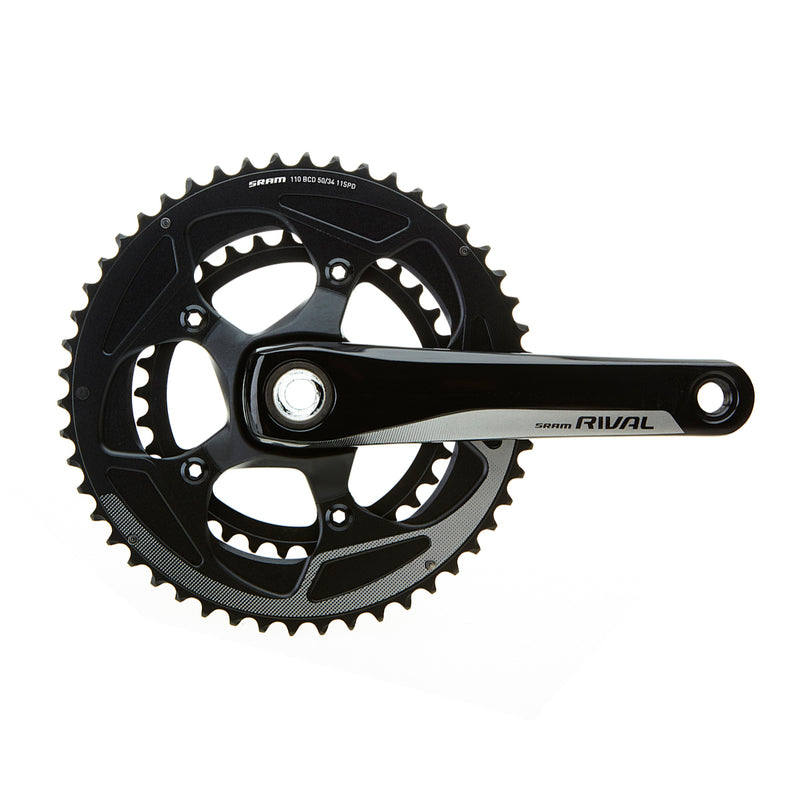 SRAM Rival22 Crank Set Bb30 172.5 50-34 Yaw Bearings Not Incl  11Speed 172.5mm 50-34T
