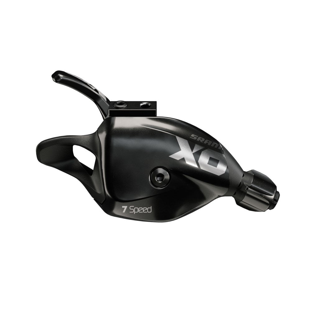 SRAM Shifter X01Dh Trigger 7-Speed Rear With Discrete Clamp A2 Black 7 Speed