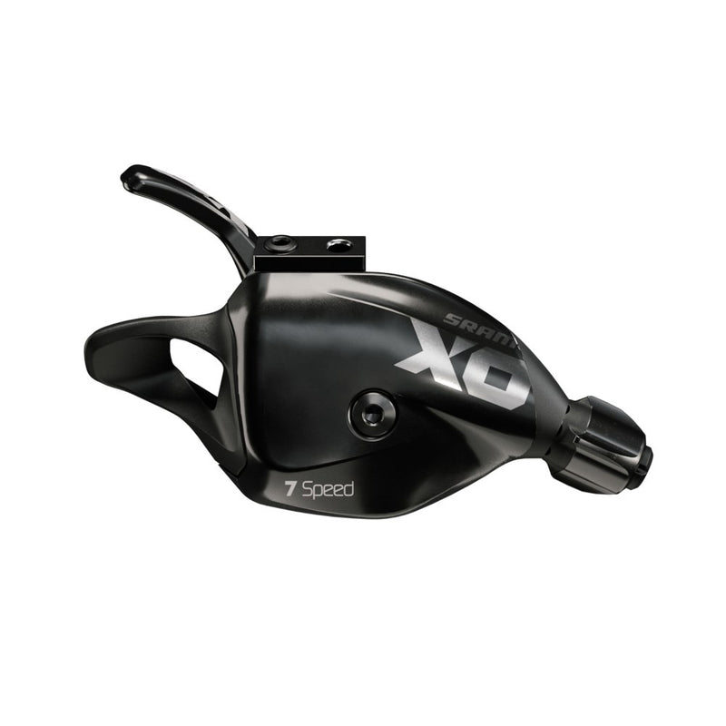 SRAM Shifter X01Dh Trigger 7-Speed Rear With Discrete Clamp A2 Black 7 Speed