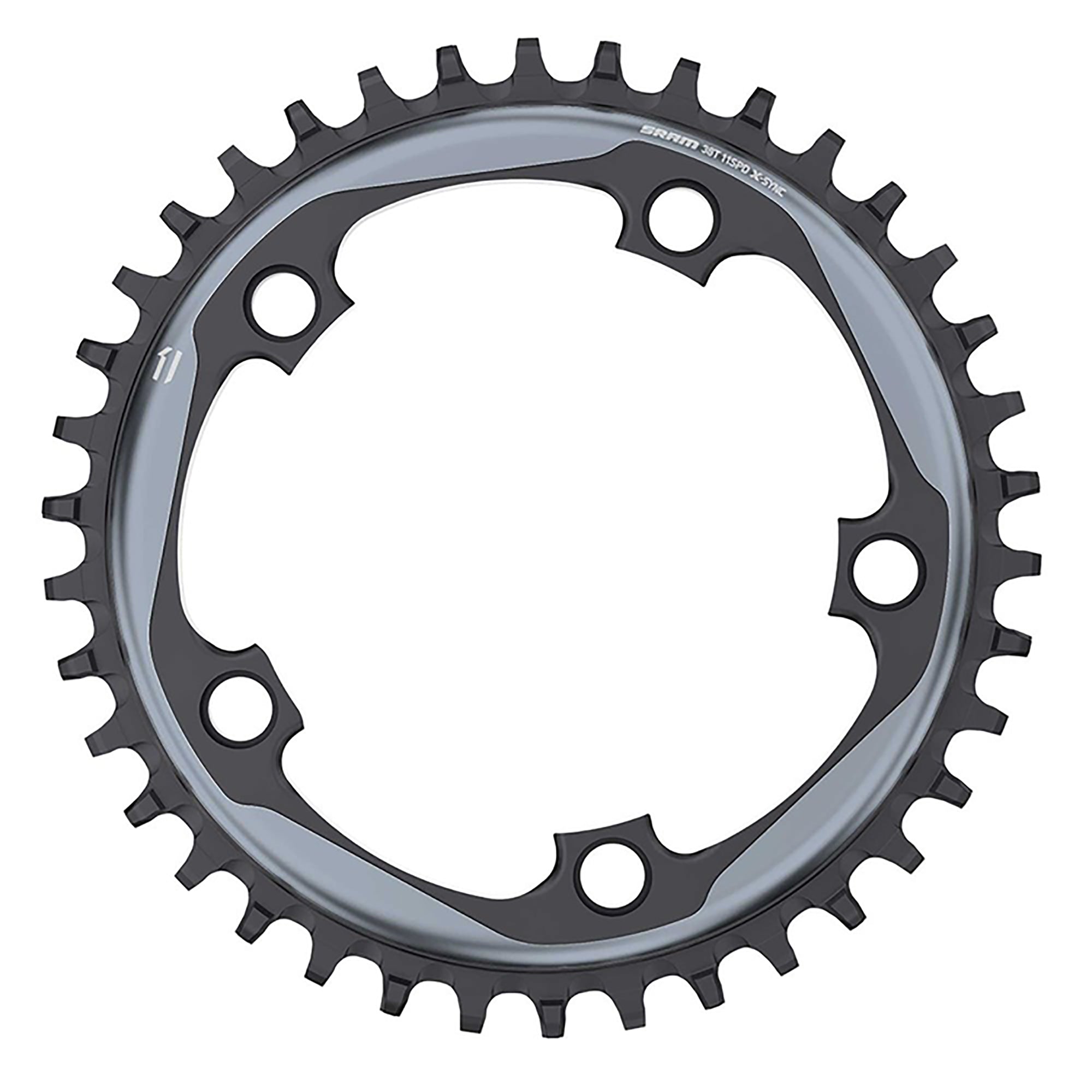 SRAM Chain Ring X-Sync 11Speed 110Bcd Aluminium (For S350 Aeroguard) Black 44T