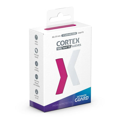 Ultimate Guard Cortex Matte Sleeves Standard Size (100) (66 x 91 mm), Colour: